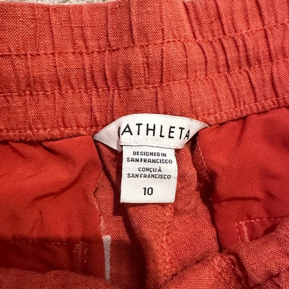 Like New! Athleta Retreat Linen jogger - Picture 6 of 6